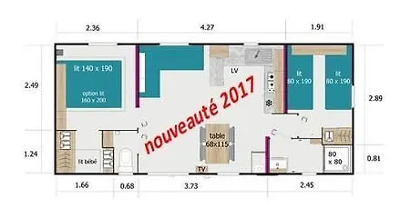 Campingplads Le Kergariou 3*